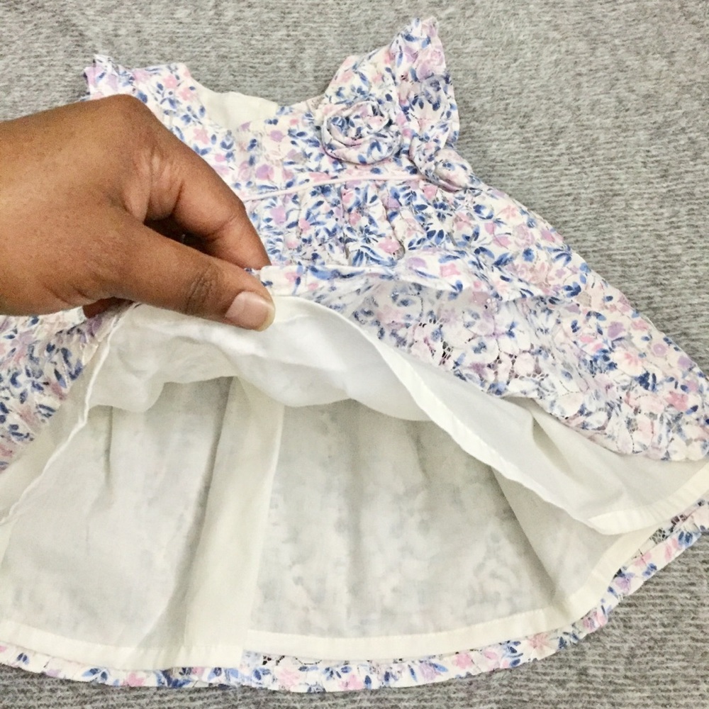 Toddler - Catherine Malandrino Floral Dress - 12M - Picture 5 of 8